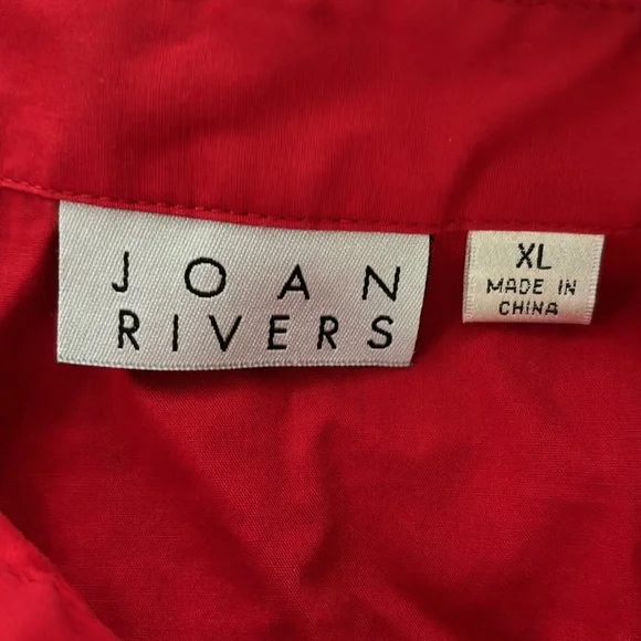 JOAN RIVERS BOYFRIEND 3/4 SLEEVE SHIRT size XL - Picture 3 of 12